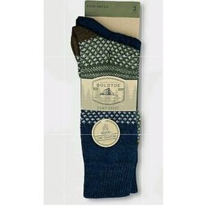 Gold toe camp socks 2pair 6-12